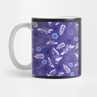 Very Peri Henna Florals Mug